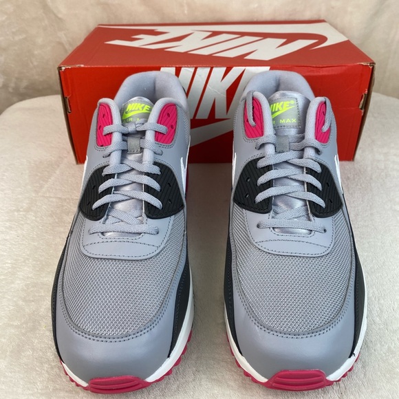 Nike Air Max 90 Essential Grey Pink - Picture 2 of 7